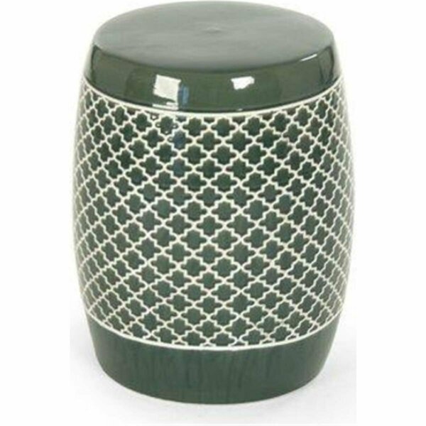 D2D Technologies 14.25 x 18 x 14.25 in. Gable Garden Stool Teal D23277526